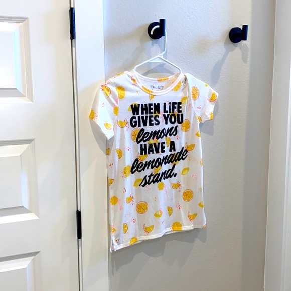 Mudd Other - New Mudd Brand Teen Tween Girls Size 14 Lemons Graphic Tee Top Shirt T-Shirt